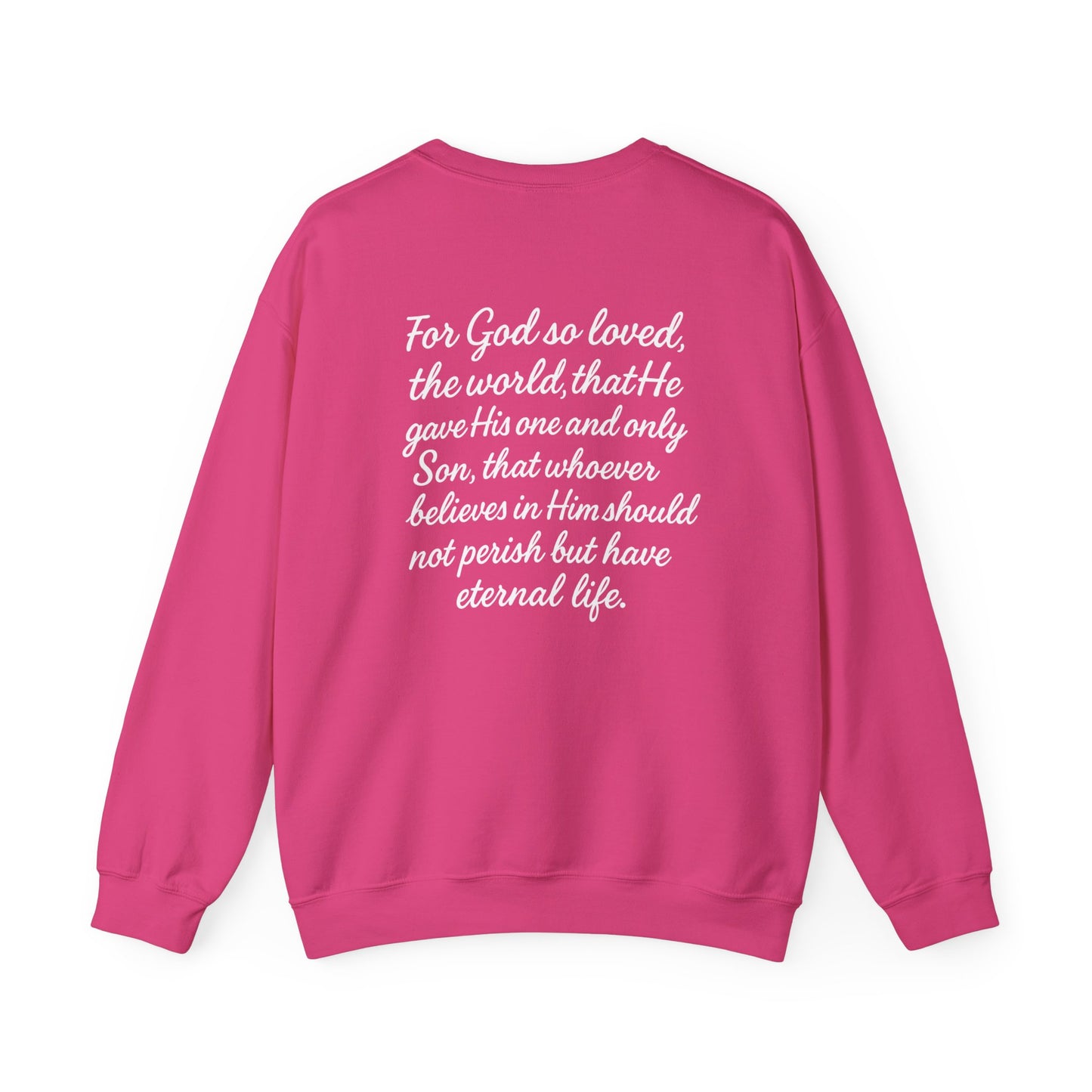 Faith-Inspired Crewneck Sweatshirt - Christian Apparel, Gift for Believers, Cozy Church Wear, Inspirational Hoodie, Handwritten Bible [...]