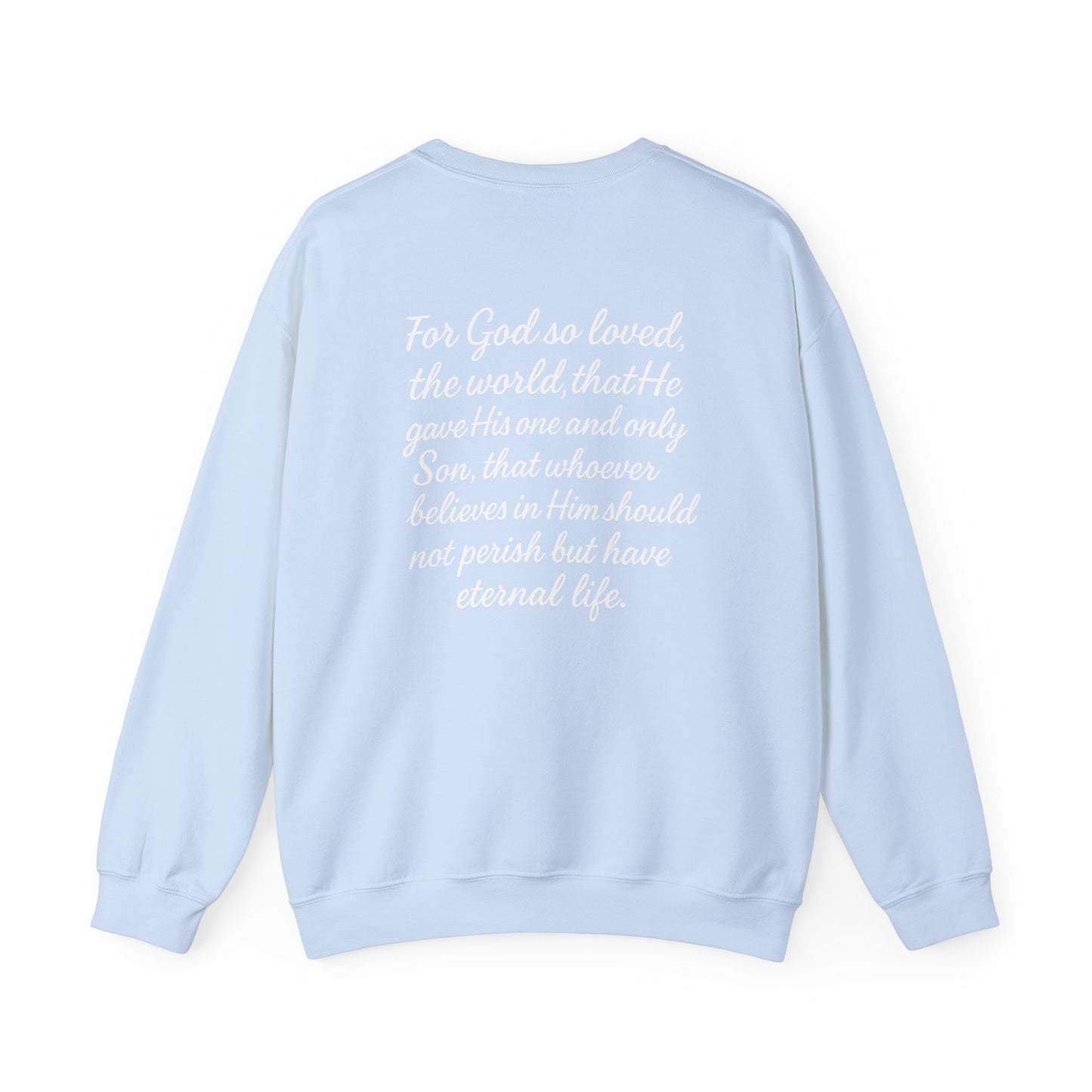 Faith-Inspired Crewneck Sweatshirt - Christian Apparel, Gift for Believers, Cozy Church Wear, Inspirational Hoodie, Handwritten Bible [...]