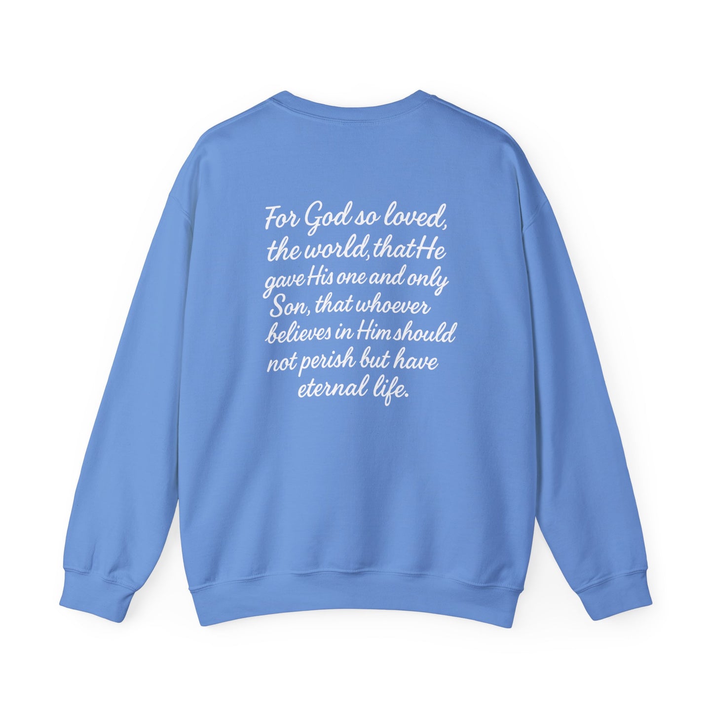 Faith-Inspired Crewneck Sweatshirt - Christian Apparel, Gift for Believers, Cozy Church Wear, Inspirational Hoodie, Handwritten Bible [...]