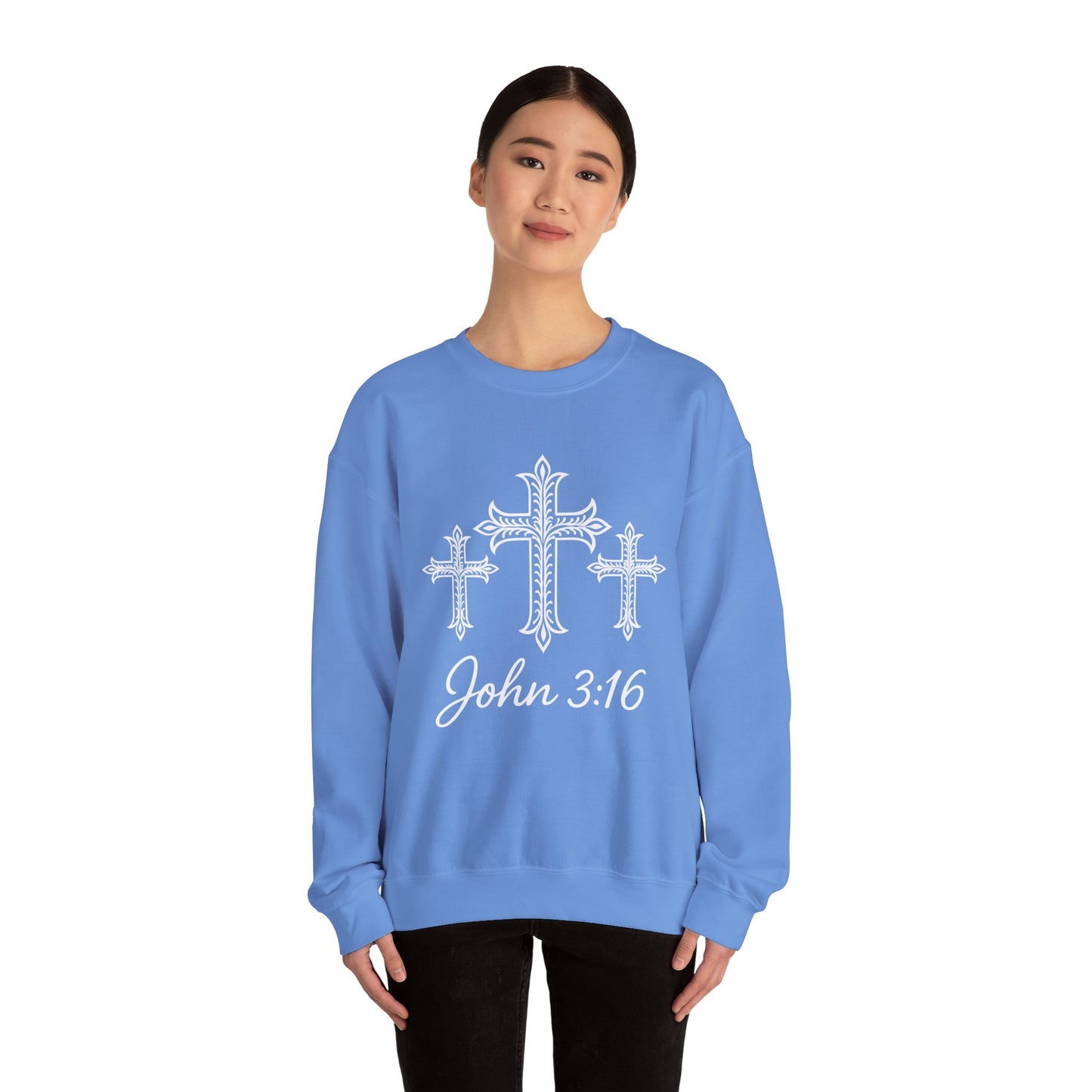 Faith-Inspired Crewneck Sweatshirt - Christian Apparel, Gift for Believers, Cozy Church Wear, Inspirational Hoodie, Handwritten Bible [...]